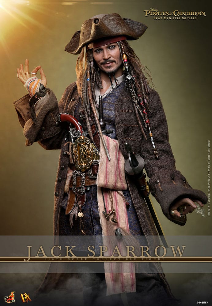 Pirates of the Caribbean: Salazars Rache DX Actionfigur 1/6 Jack Sparrow 30 cm