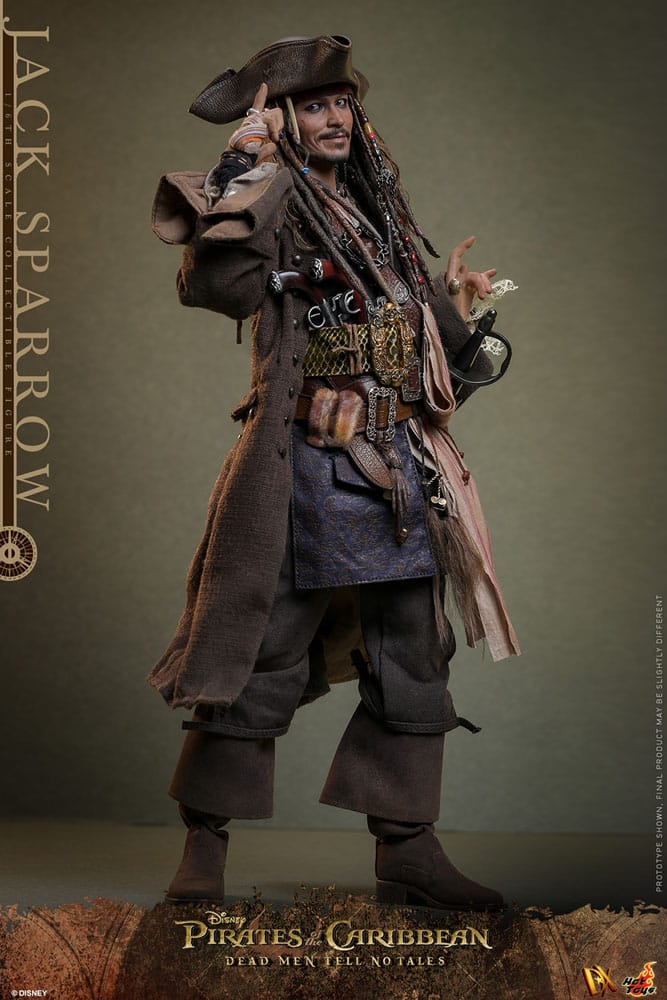 Pirates of the Caribbean: Salazars Rache DX Actionfigur 1/6 Jack Sparrow 30 cm