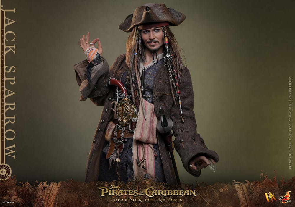 Pirates of the Caribbean: Salazars Rache DX Actionfigur 1/6 Jack Sparrow 30 cm