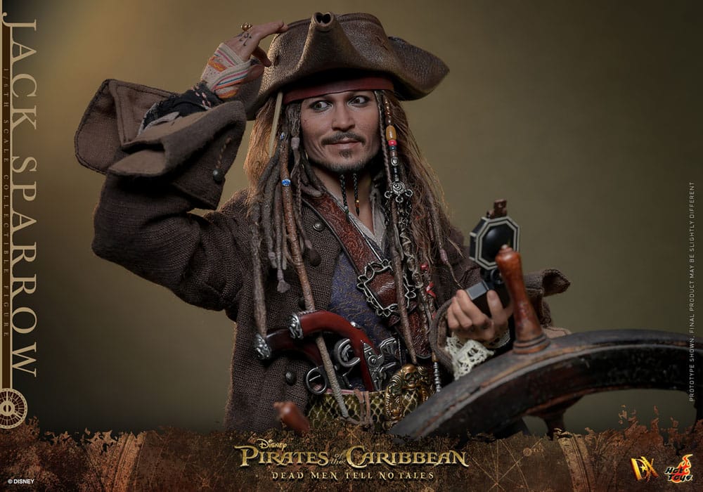 Pirates of the Caribbean: Salazars Rache DX Actionfigur 1/6 Jack Sparrow 30 cm