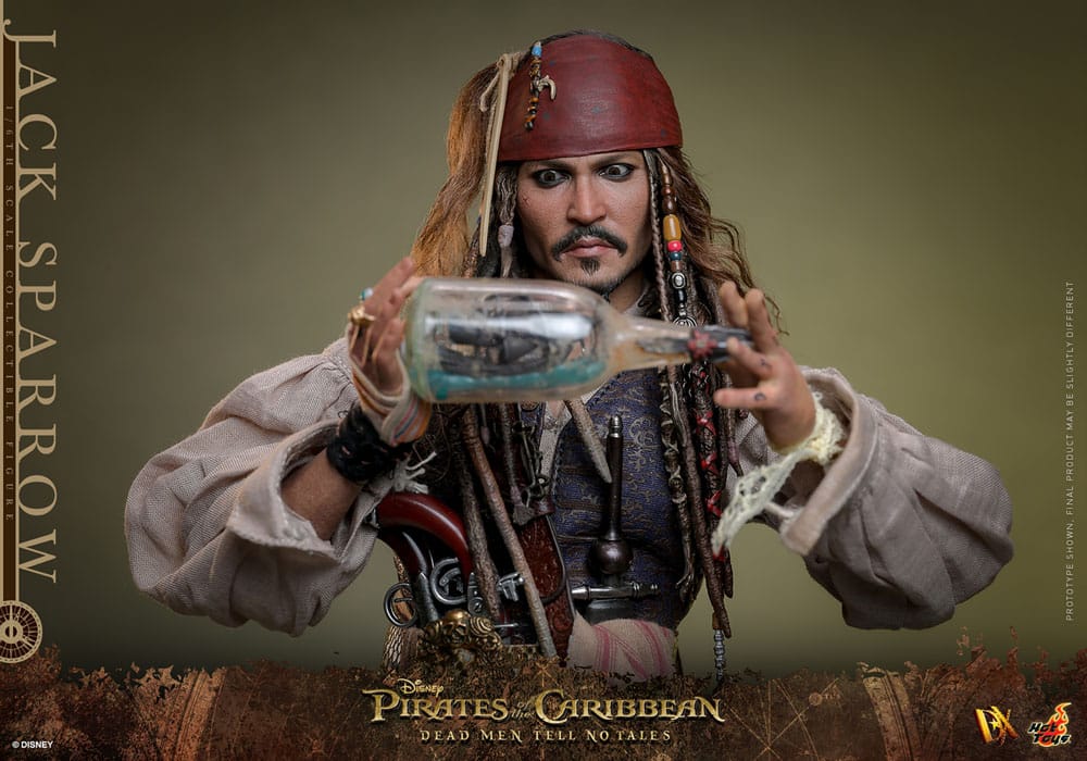 Pirates of the Caribbean: Salazars Rache DX Actionfigur 1/6 Jack Sparrow 30 cm