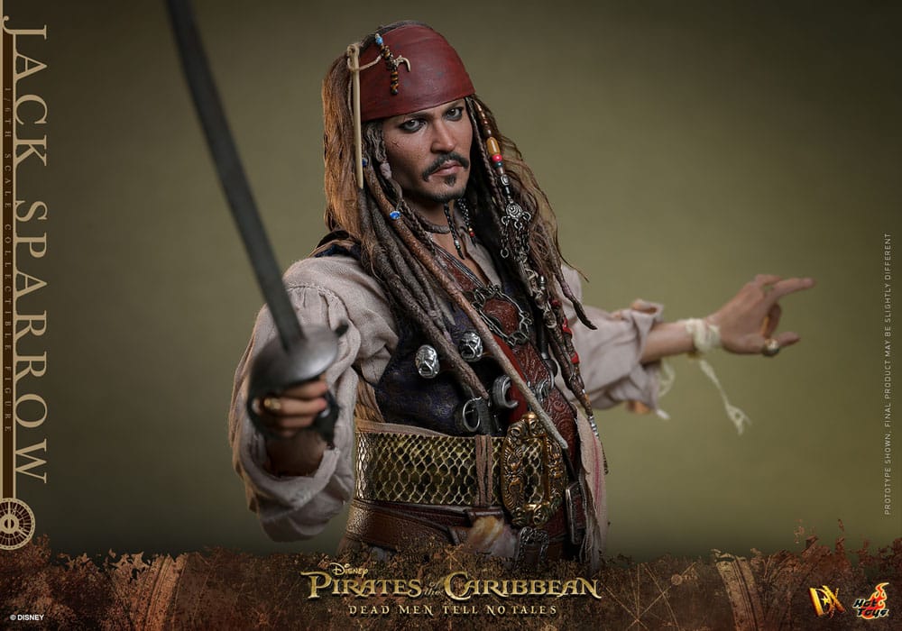 Pirates of the Caribbean: Salazars Rache DX Actionfigur 1/6 Jack Sparrow 30 cm