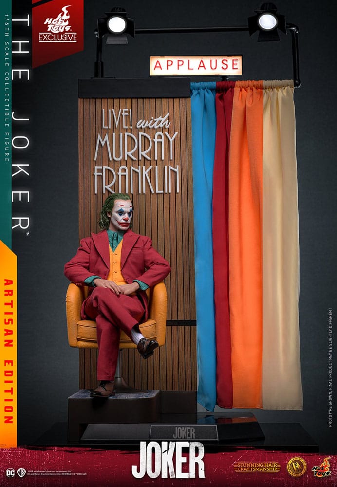 Joker Movie Masterpiece Actionfigur 1/6 The Joker Artisan Edition 30 cm