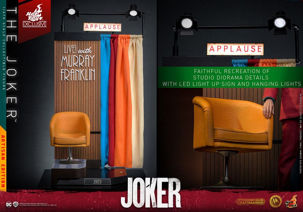 Joker Movie Masterpiece Actionfigur 1/6 The Joker Artisan Edition 30 cm
