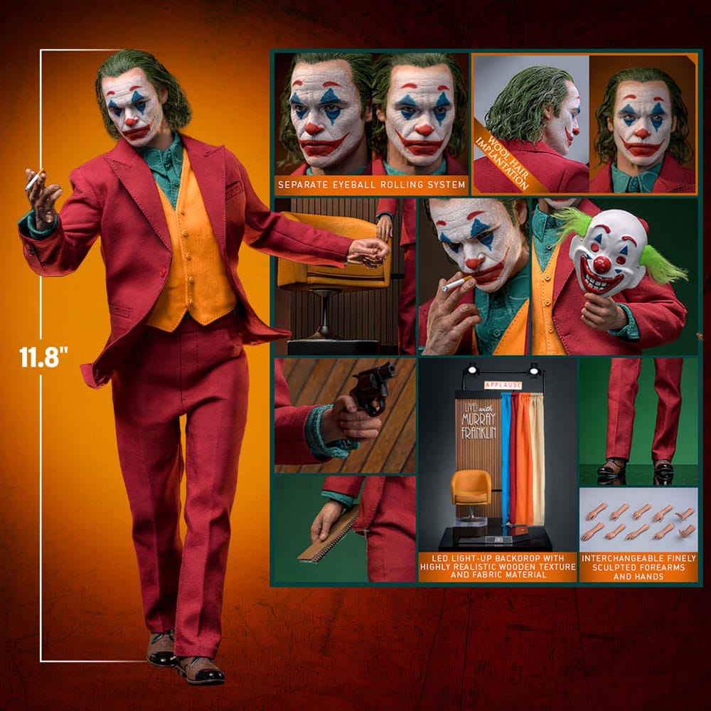 Joker Movie Masterpiece Actionfigur 1/6 The Joker Artisan Edition 30 cm
