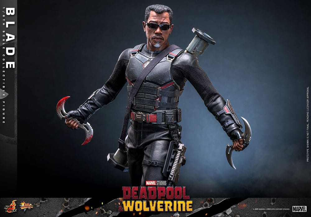 Deadpool & Wolverine Movie Masterpiece Actionfigur 1/6 Blade 30 cm