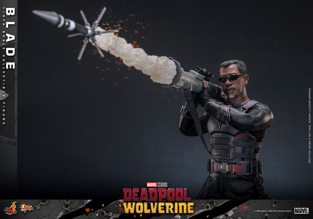 Deadpool & Wolverine Movie Masterpiece Actionfigur 1/6 Blade 30 cm