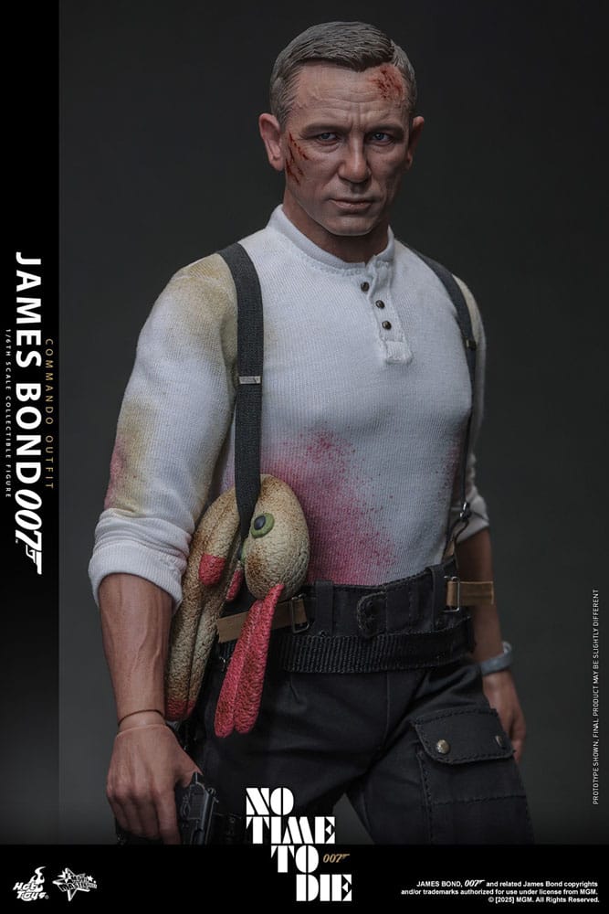 James Bond 007: Keine Zeit zu sterben Movie Masterpiece Actionfigur 1/6 James Bond (Commando Outfit) Hot Toys Exclusive 30 cm