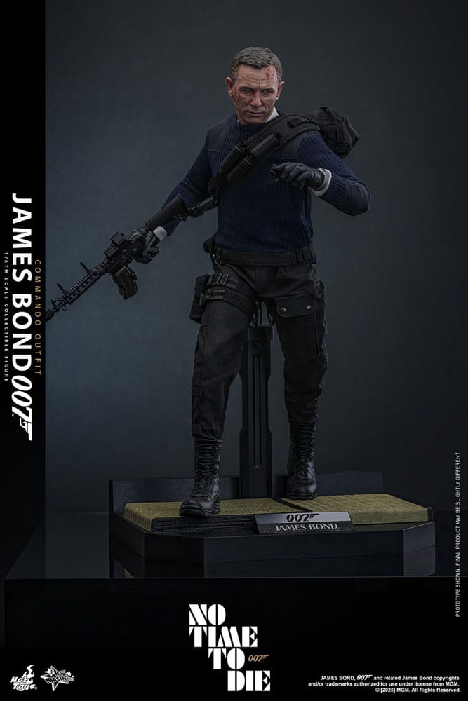 James Bond 007: Keine Zeit zu sterben Movie Masterpiece Actionfigur 1/6 James Bond (Commando Outfit) Hot Toys Exclusive 30 cm