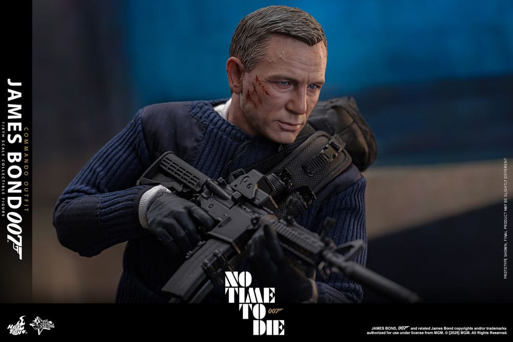 James Bond 007: Keine Zeit zu sterben Movie Masterpiece Actionfigur 1/6 James Bond (Commando Outfit) Hot Toys Exclusive 30 cm