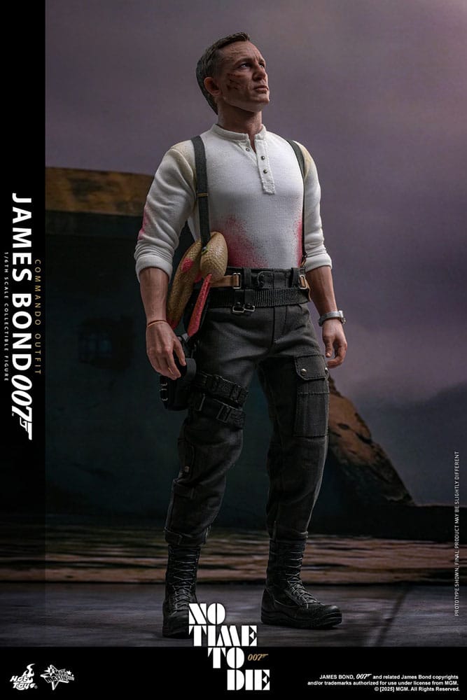 James Bond 007: Keine Zeit zu sterben Movie Masterpiece Actionfigur 1/6 James Bond (Commando Outfit) Hot Toys Exclusive 30 cm