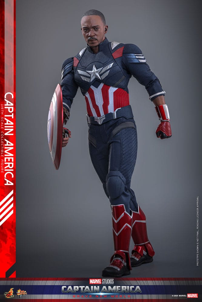 Captain America: Brave New World Movie Masterpiece Actionfigur 1/6 Captain America 30 cm