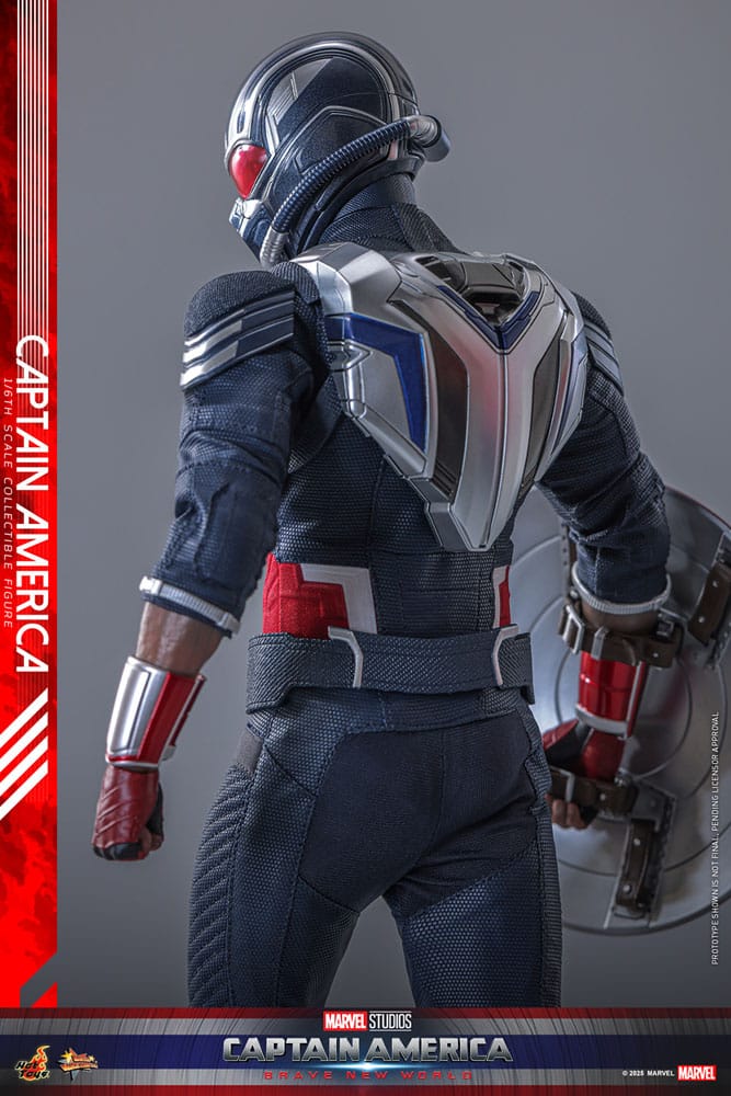 Captain America: Brave New World Movie Masterpiece Actionfigur 1/6 Captain America 30 cm