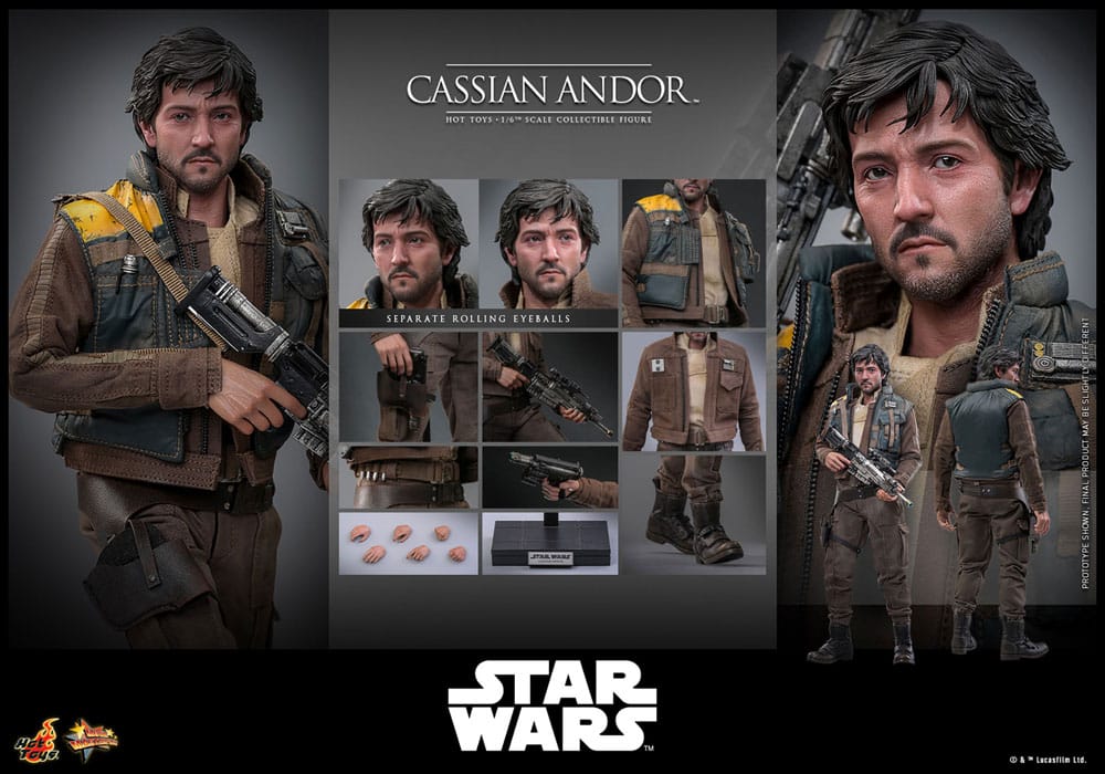 Rogue One: A Star Wars Story Actionfigur 1/6 Cassian Andor 30 cm