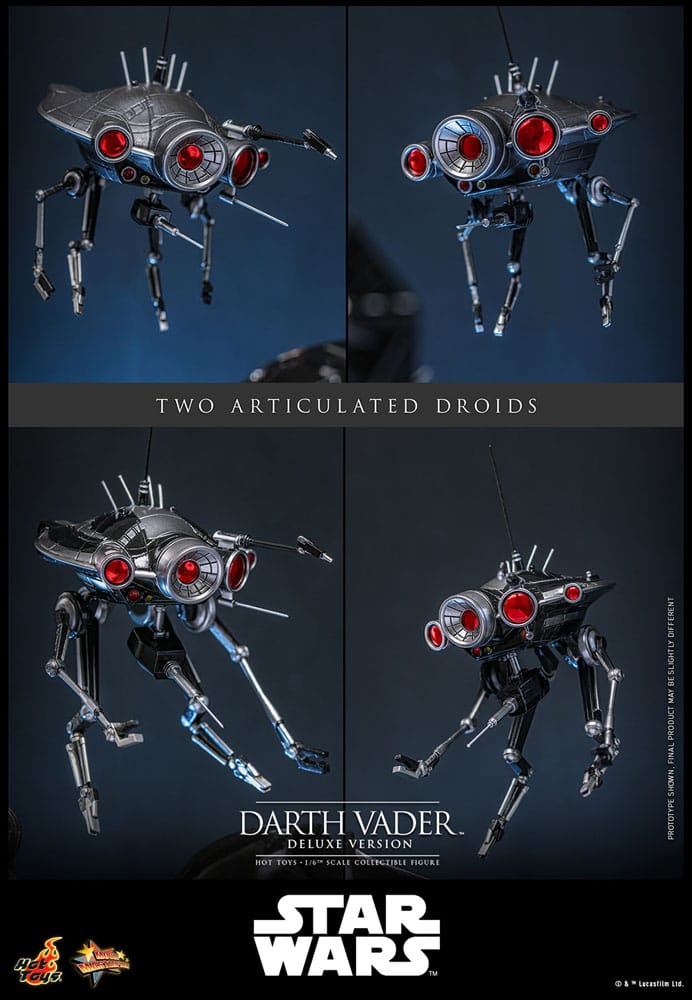 Star Wars: Episode III - Die Rache der Sith Movie Masterpiece Actionfigur 1/6 Darth Vader (Deluxe Version) 35 cm