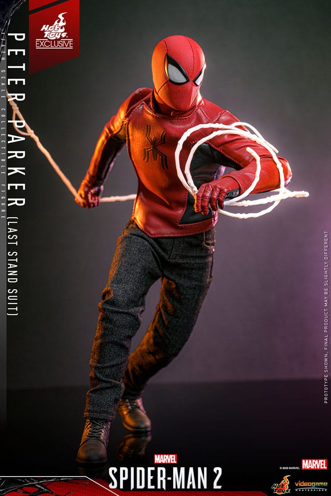 Spider-Man Actionfigur 1/6 Peter Parker (Last Stand Suit) Hot Toys Exclusive 30 cm