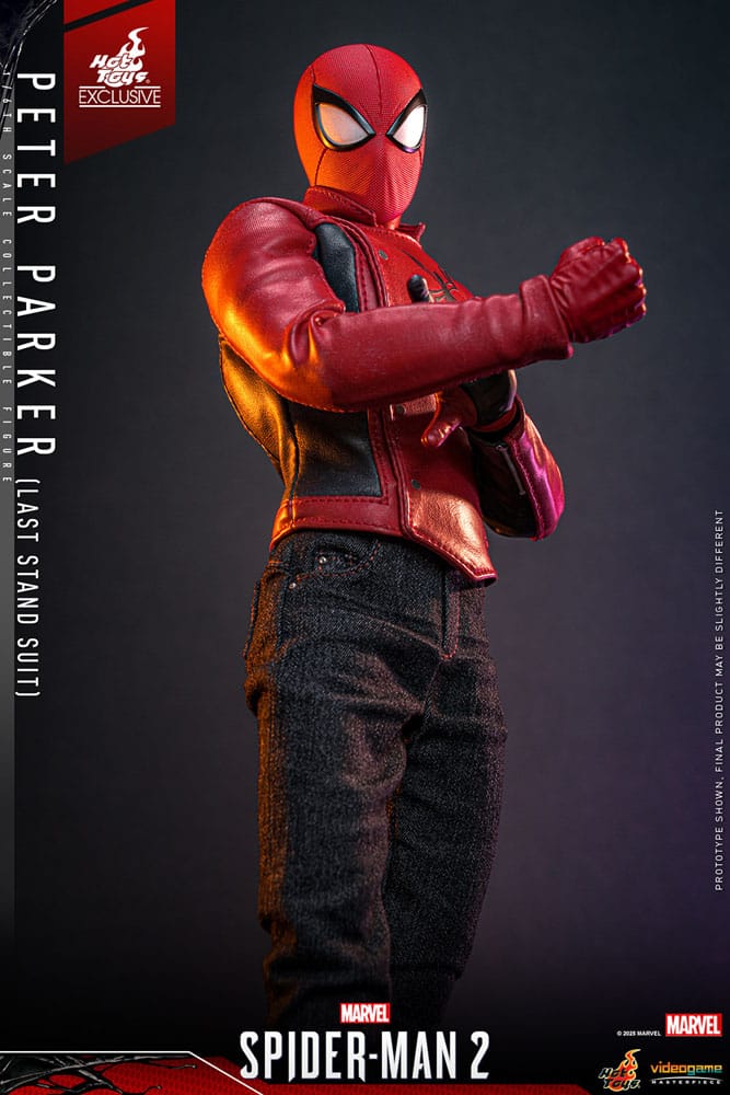 Spider-Man Actionfigur 1/6 Peter Parker (Last Stand Suit) Hot Toys Exclusive 30 cm
