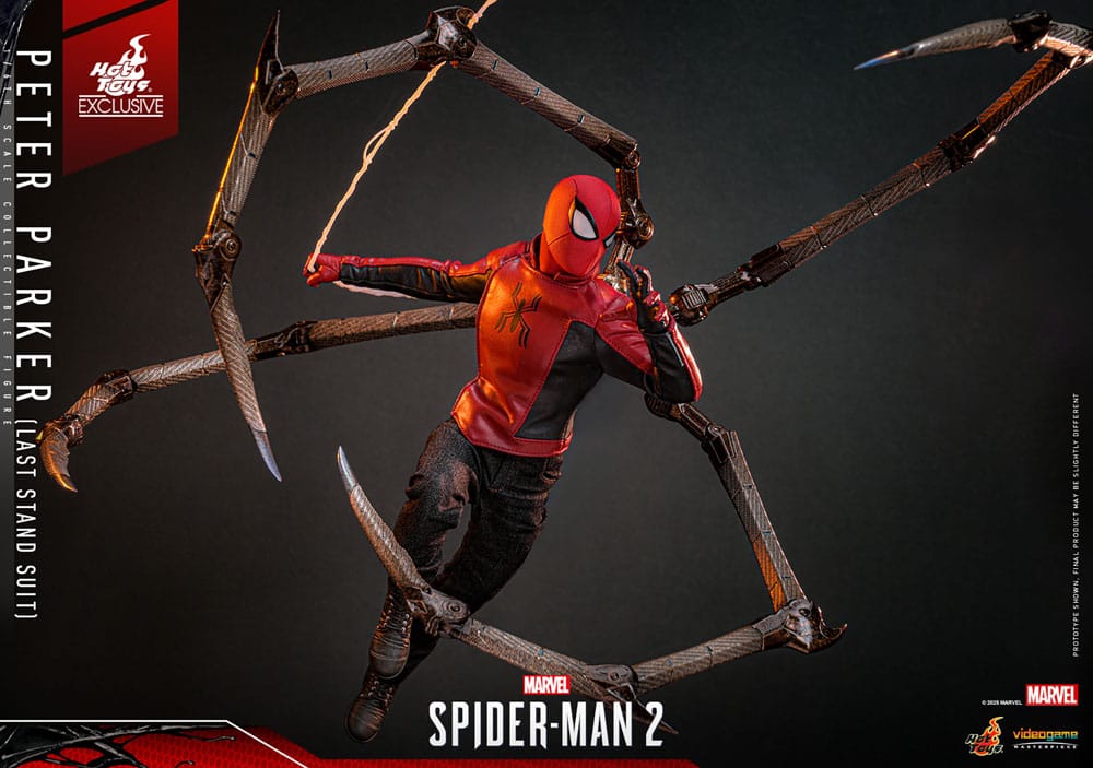 Spider-Man Actionfigur 1/6 Peter Parker (Last Stand Suit) Hot Toys Exclusive 30 cm