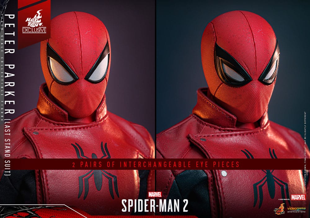 Spider-Man Actionfigur 1/6 Peter Parker (Last Stand Suit) Hot Toys Exclusive 30 cm