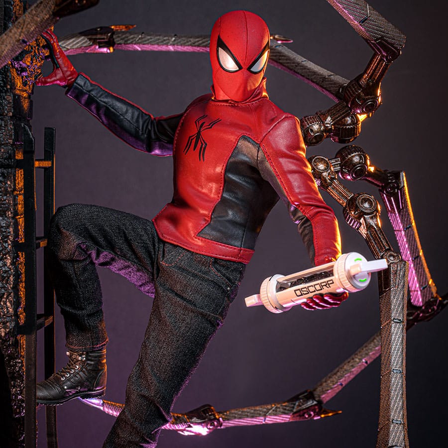Spider-Man Actionfigur 1/6 Peter Parker (Last Stand Suit) Hot Toys Exclusive 30 cm
