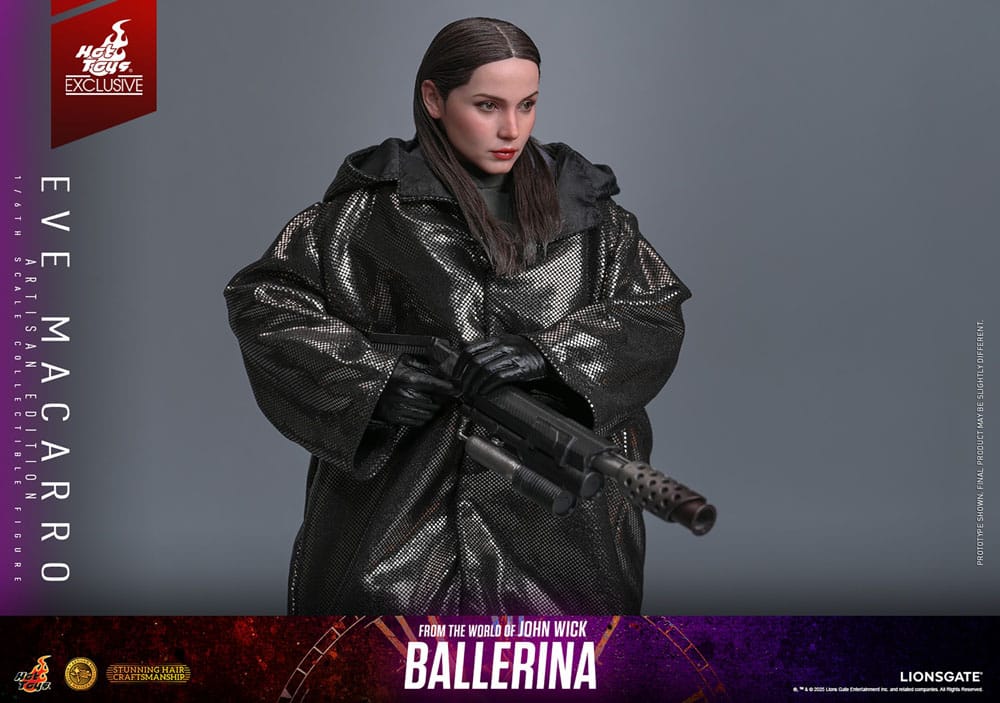 From the World of John Wick: Ballerina Actionfigur 1/6 Eve Macarro (Artisan Editon) Hot Toys Exclusive 28 cm