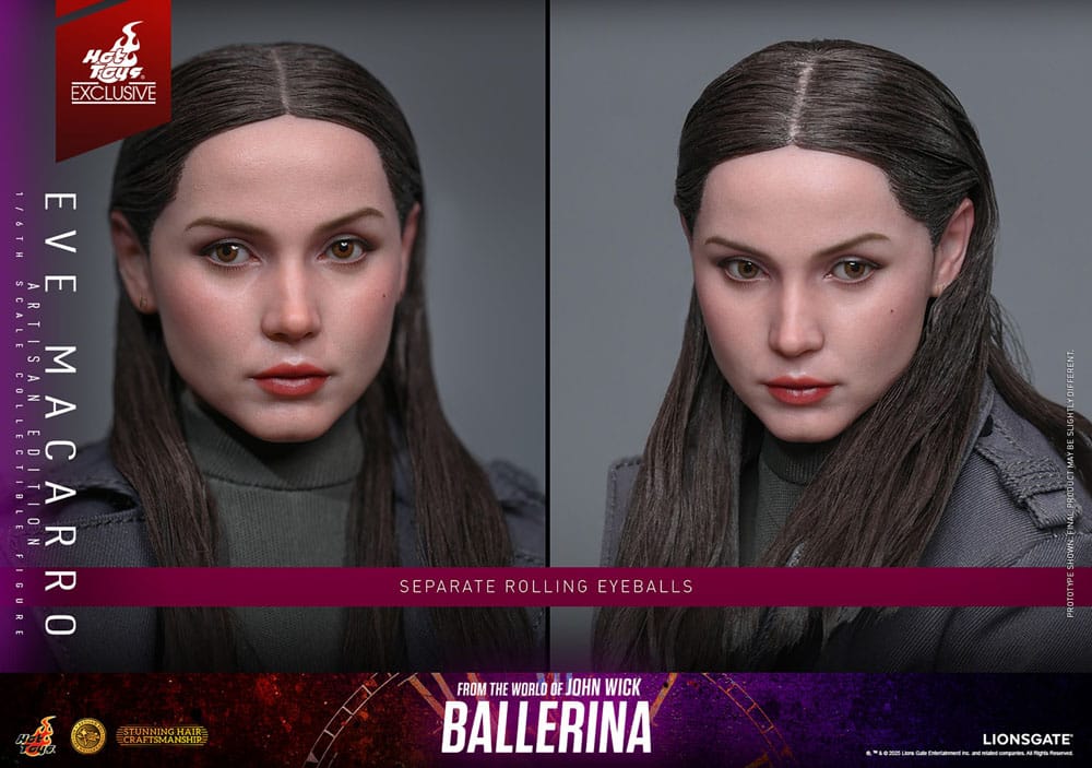 From the World of John Wick: Ballerina Actionfigur 1/6 Eve Macarro (Artisan Editon) Hot Toys Exclusive 28 cm
