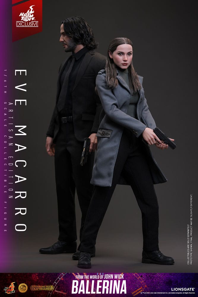 From the World of John Wick: Ballerina Actionfigur 1/6 Eve Macarro (Artisan Editon) Hot Toys Exclusive 28 cm