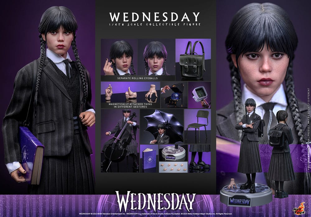 Wednesday Actionfigur 1/6 Wednesday 27 cm
