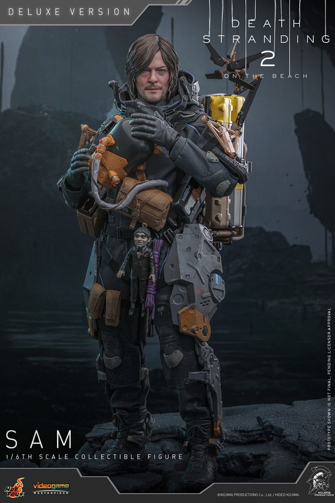 Death Stranding 2: On the Beach Videogame Masterpiece Actionfigur 1/6 Sam (Deluxe Version) 31 cm