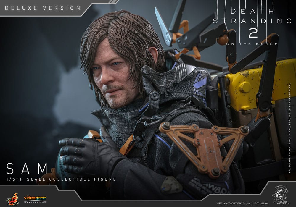 Death Stranding 2: On the Beach Videogame Masterpiece Actionfigur 1/6 Sam (Deluxe Version) 31 cm
