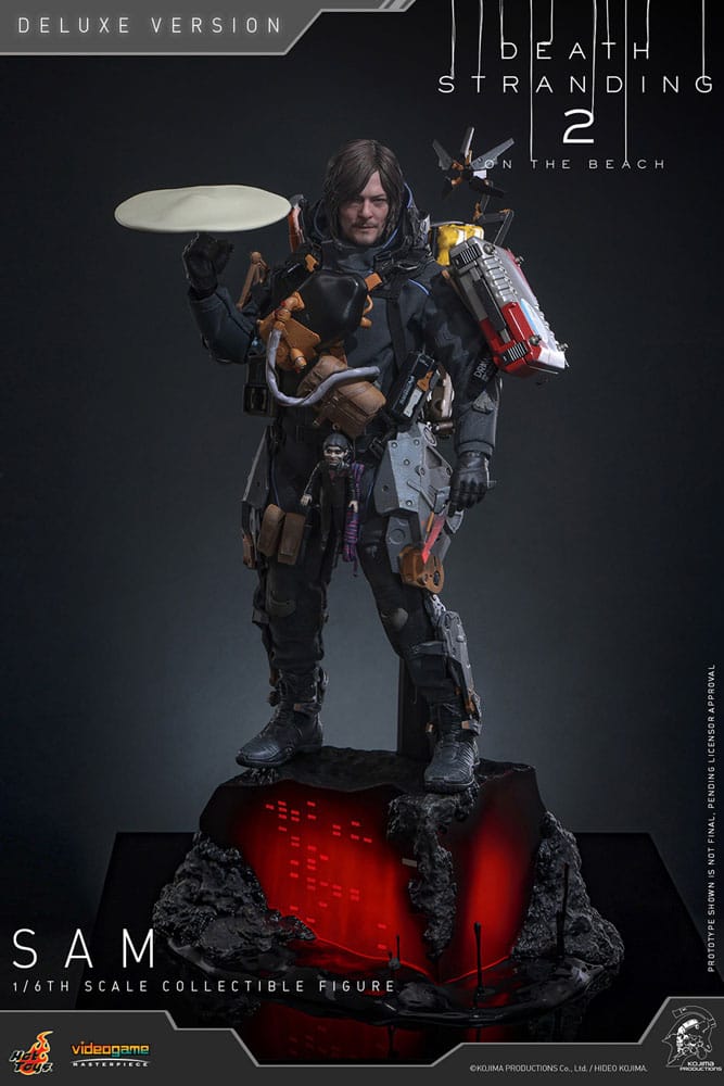 Death Stranding 2: On the Beach Videogame Masterpiece Actionfigur 1/6 Sam (Deluxe Version) 31 cm