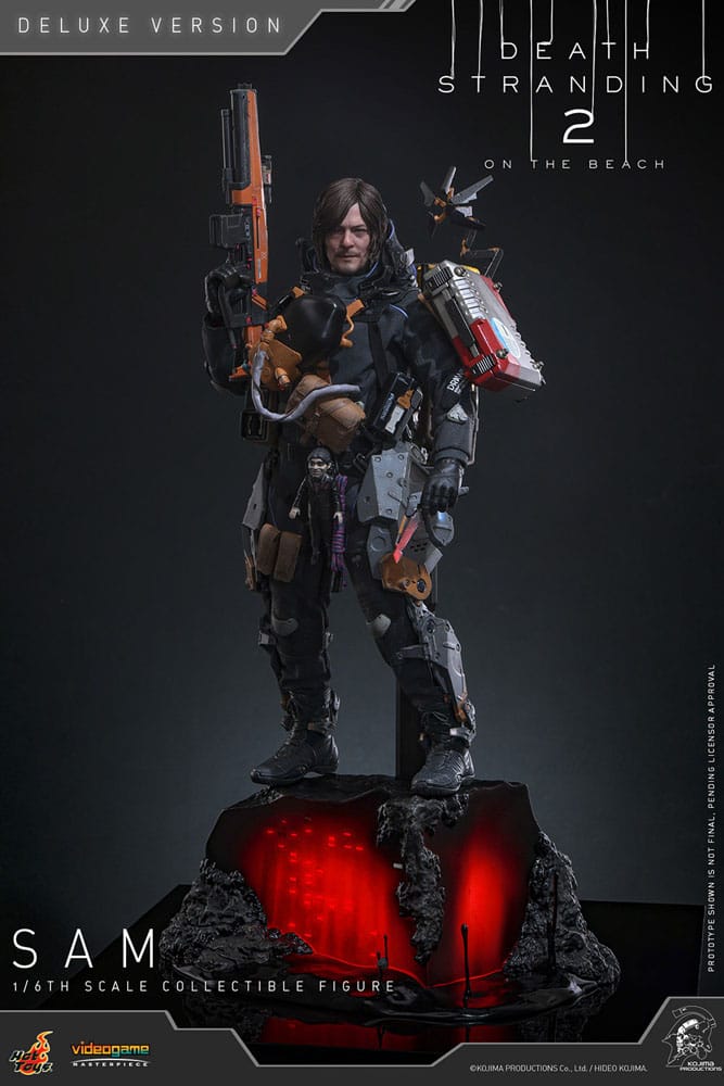 Death Stranding 2: On the Beach Videogame Masterpiece Actionfigur 1/6 Sam (Deluxe Version) 31 cm