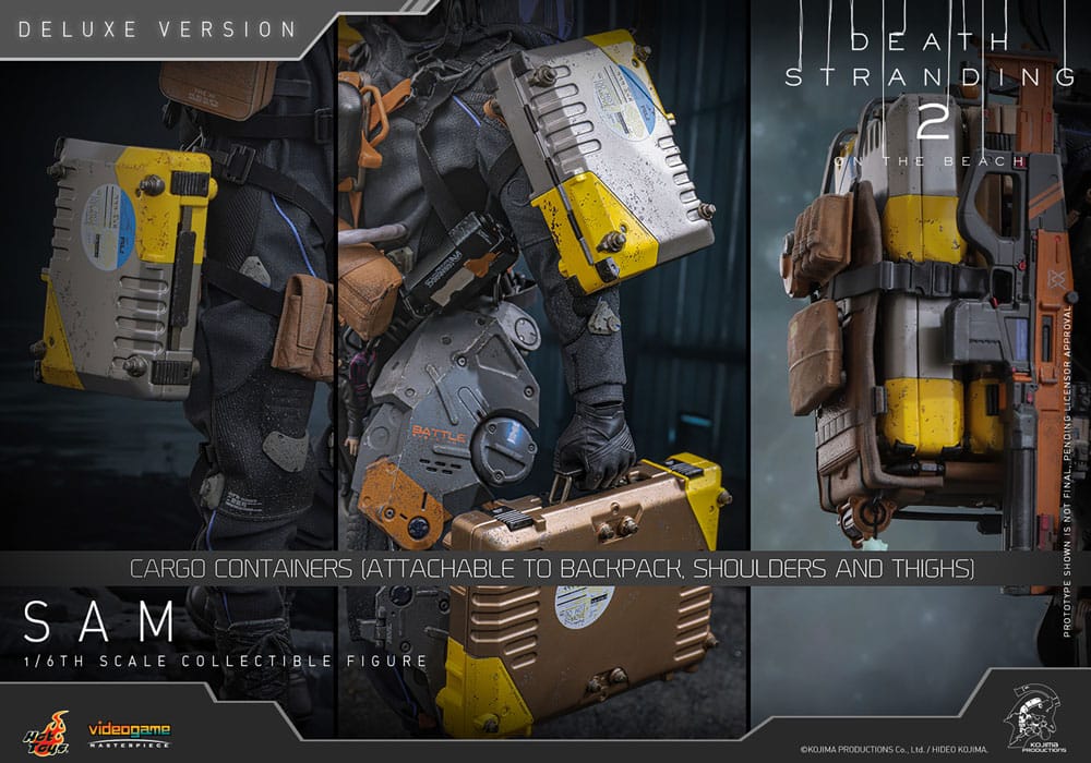 Death Stranding 2: On the Beach Videogame Masterpiece Actionfigur 1/6 Sam (Deluxe Version) 31 cm