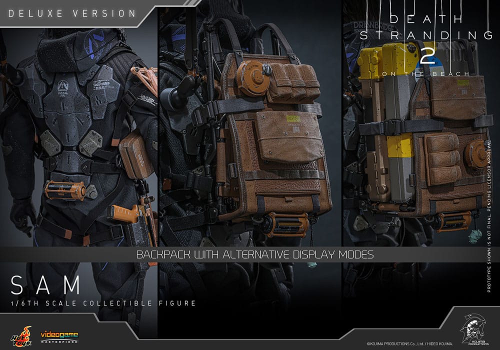 Death Stranding 2: On the Beach Videogame Masterpiece Actionfigur 1/6 Sam (Deluxe Version) 31 cm