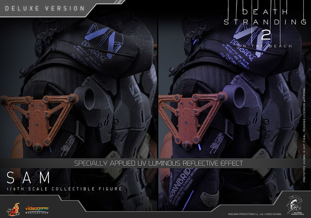 Death Stranding 2: On the Beach Videogame Masterpiece Actionfigur 1/6 Sam (Deluxe Version) 31 cm