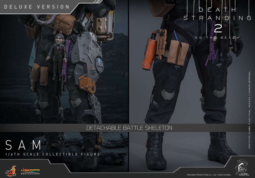 Death Stranding 2: On the Beach Videogame Masterpiece Actionfigur 1/6 Sam (Deluxe Version) 31 cm