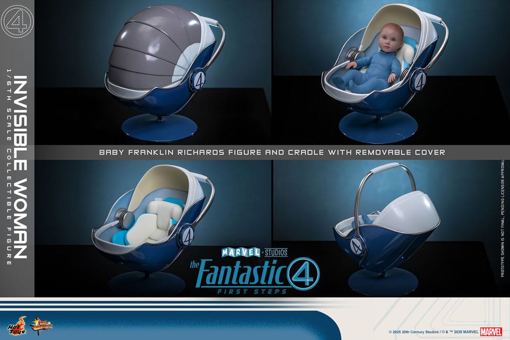 The Fantastic Four: First Steps Movie Masterpiece Actionfigur 1/6 Invisible Woman 28 cm