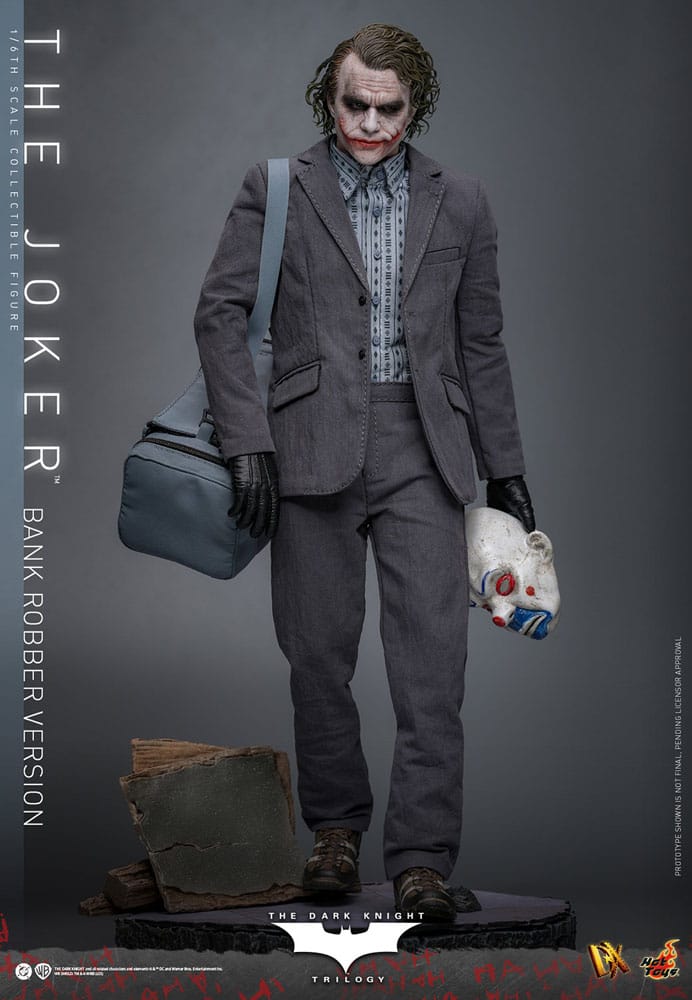 The Dark Knight DX Actionfigur 1/6 The Joker (Bank Robber Version) 30 cm