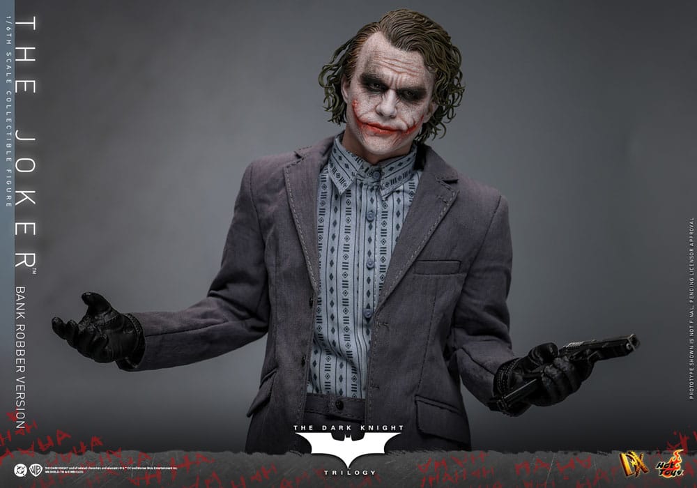 The Dark Knight DX Actionfigur 1/6 The Joker (Bank Robber Version) 30 cm