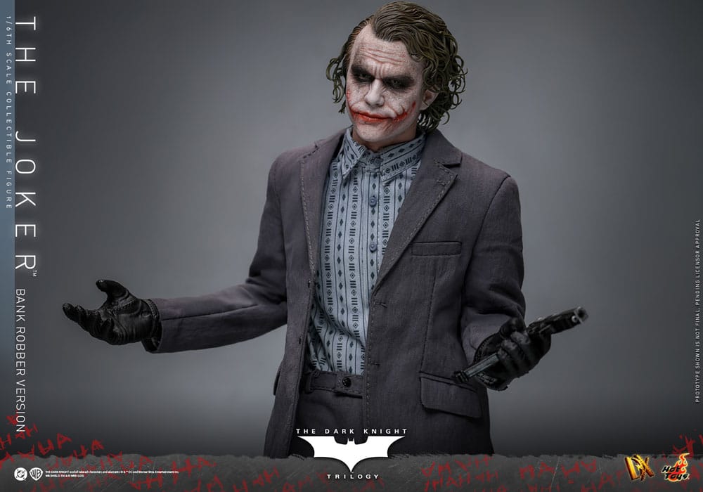 The Dark Knight DX Actionfigur 1/6 The Joker (Bank Robber Version) 30 cm