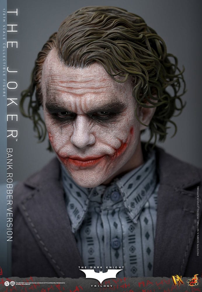 The Dark Knight DX Actionfigur 1/6 The Joker (Bank Robber Version) 30 cm