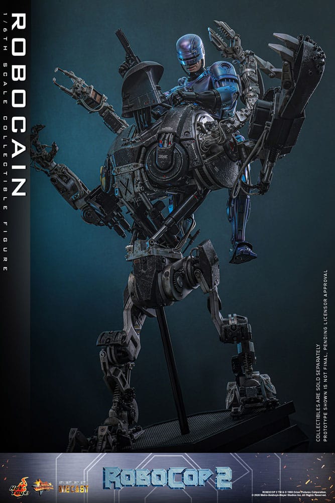 RoboCop 2 Movie Masterpiece Diecast Actionfigur 1/6 RoboCain 40 cm