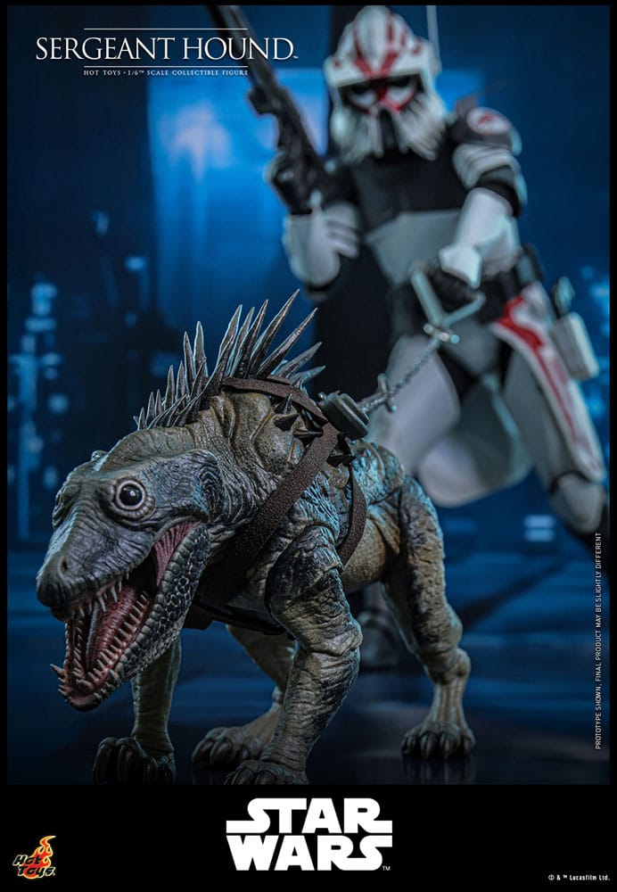 Star Wars: The Clone Wars Actionfigur 1/6 Sergeant Hound 30 cm