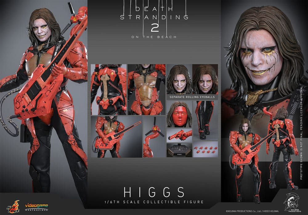 Death Stranding 2: On the Beach Videogame Masterpiece Actionfigur 1/6 Higgs 33 cm