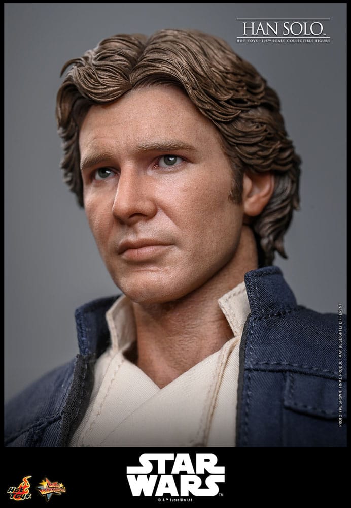 Star Wars Episode V Movie Masterpiece Actionfigur 1/6 Han Solo 31 cm