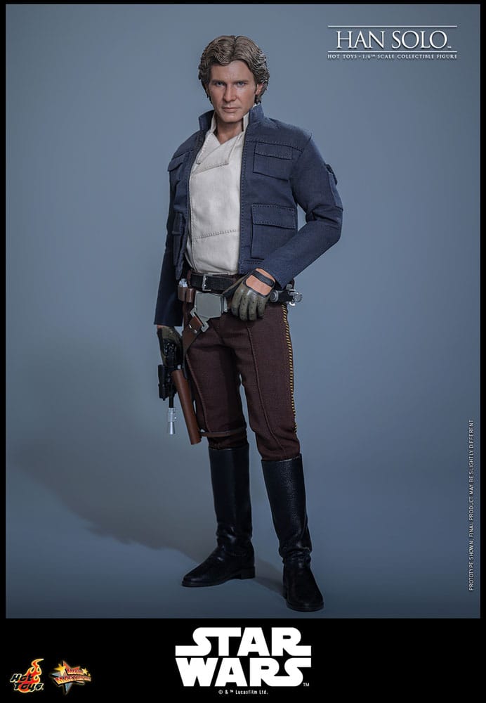 Star Wars Episode V Movie Masterpiece Actionfigur 1/6 Han Solo 31 cm