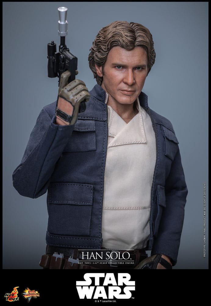 Star Wars Episode V Movie Masterpiece Actionfigur 1/6 Han Solo 31 cm