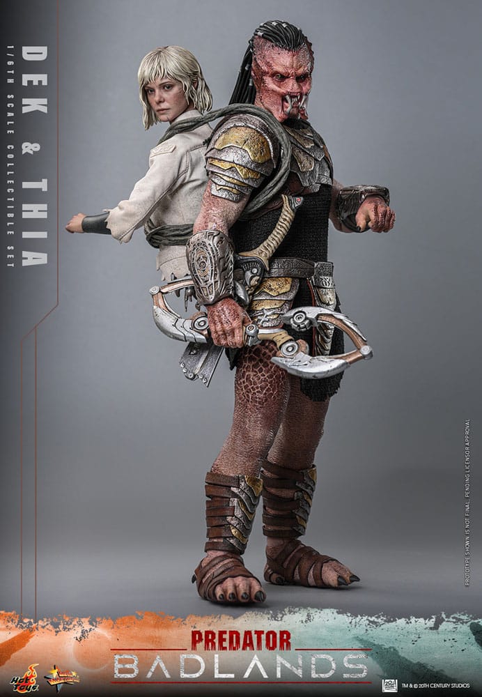 Predator: Badlands Movie Masterpiece Actionfigur 1/6 Dek & Thia 30 cm