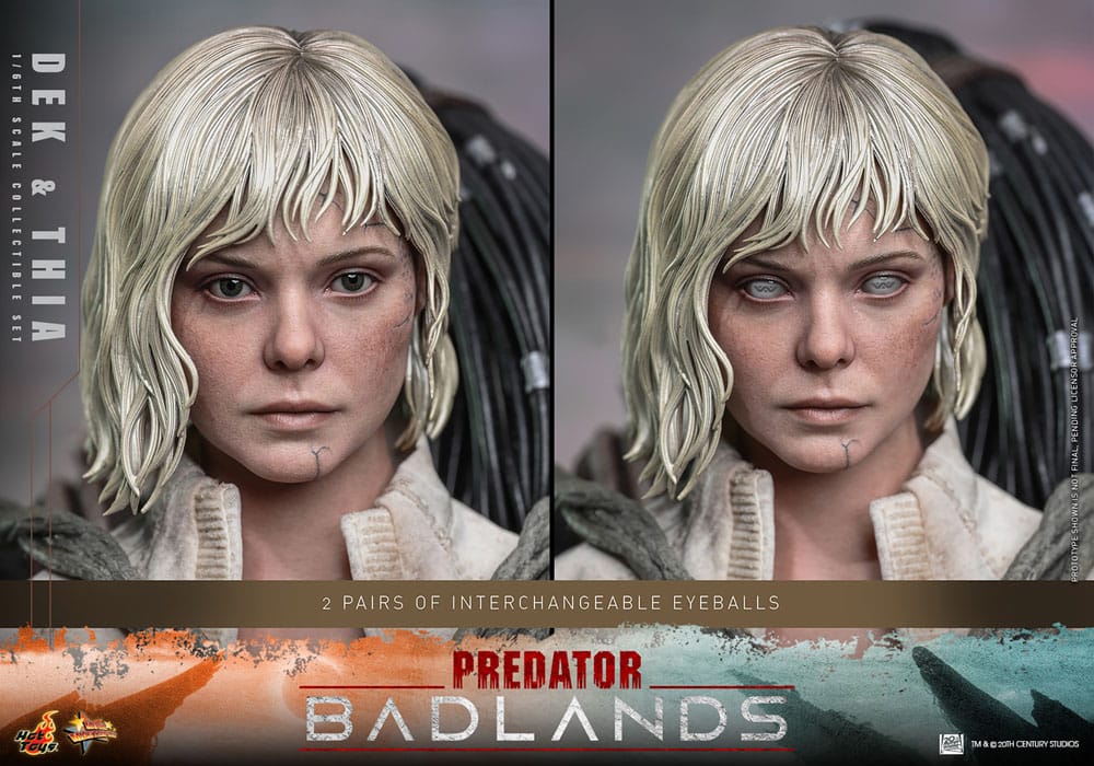 Predator: Badlands Movie Masterpiece Actionfigur 1/6 Dek & Thia 30 cm