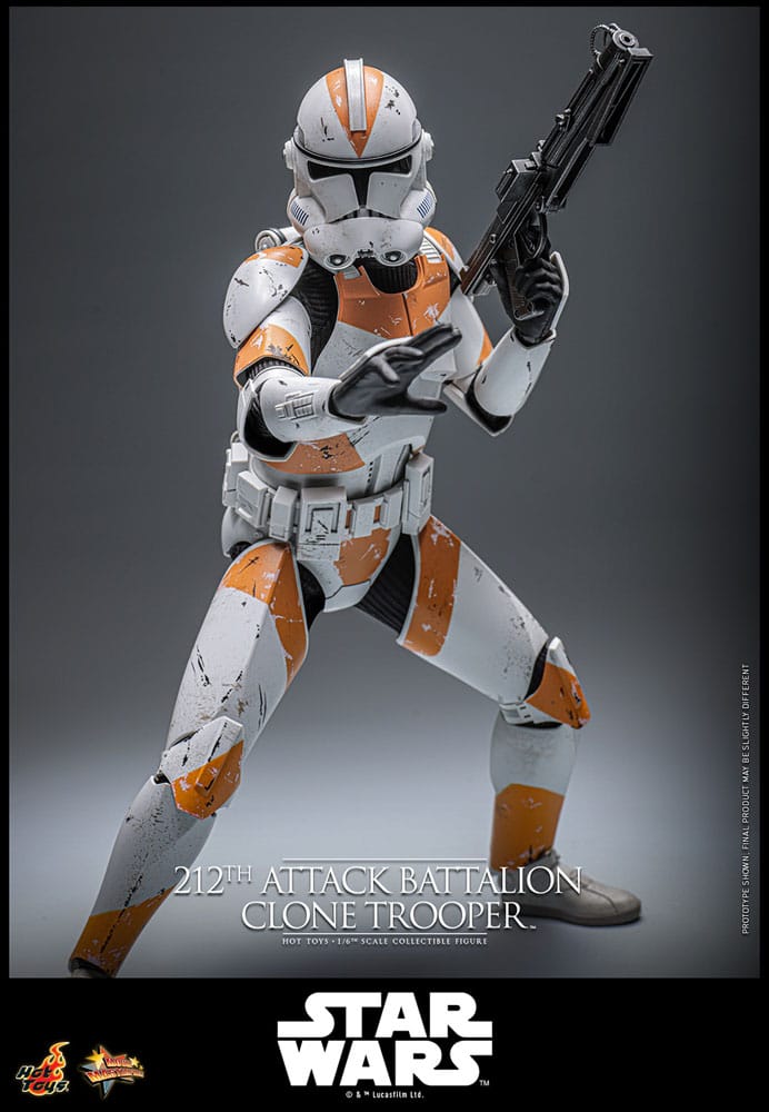 Star Wars: The Clone Wars Actionfigur 1/6 212th Attack Battalion Clone Trooper 30 cm